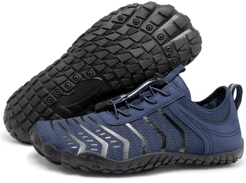 2026 New Hiking Barefoot Shoes Womens Mens Footwear,Wide Toe Box Water Shoe for Women Men,Zero Drop Comfortable & Non-Slip Barefoot Vitality Shoe Women's Athletic Footwear for Walking Hiking