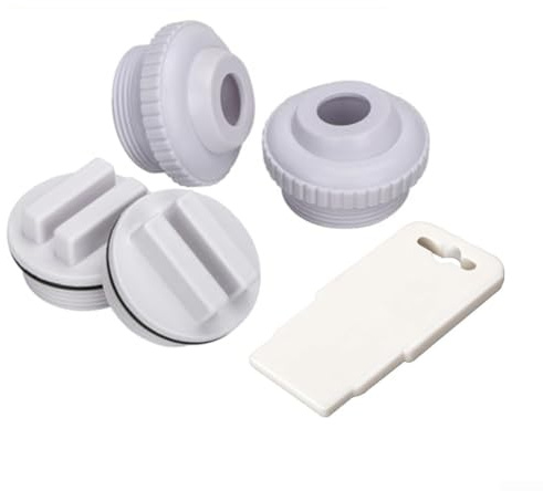 SP1419D Pool Jet Düsen Kit mit direktionalem Durchfluss Augapfel Einlass Jet Fitting und Winterschutz Zubehör für Poolwartung