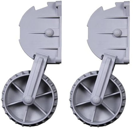 RNXRZANK 1 Par de Ruedas para Botes Inflables, Fáciles de Instalar, Portátiles Y Prácticas. Accesorios para Botes Auxiliares.