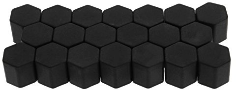 Radnaben-Schraubenabdeckungen, 19 mm, 20 Stück, Silikon, Staub-Schutzkappen