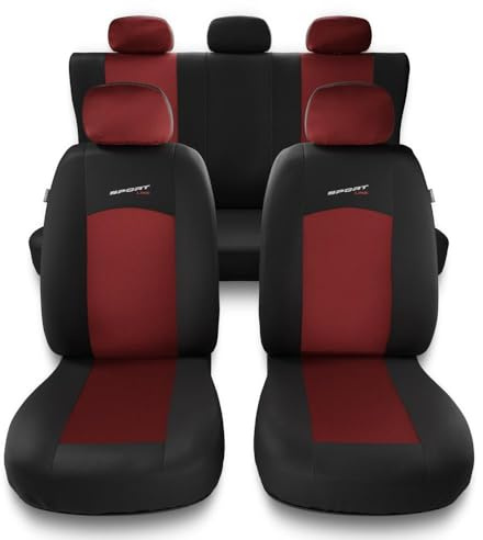 Mossa Sitzbezüge passend für Ford Fiesta IV V VI VII VIII (1995-2023) S-RD | Hatchback, Van