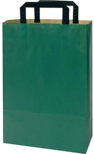 NORDWEST Handel AG Papiertragetasche Topcraft 1FTTC004022 grün 50 St./Pack
