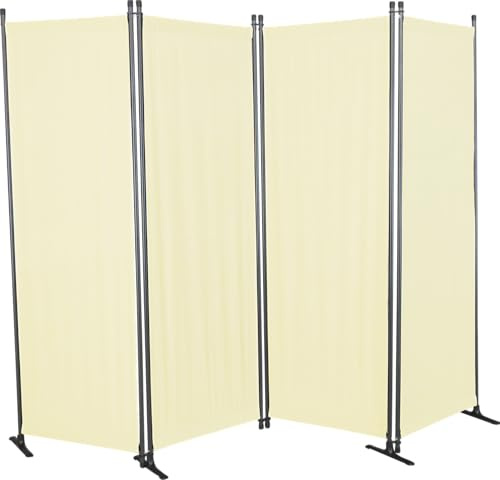 Angerer 4-TLG. Swingtex Paravent, beige
