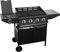 ACTIVA Gasgrill Dakota I Premium Gas Grill inkl. 5 Brenner mit je 3,2 kW, Thermometer & verchromtem Rost I Kleiner Gasgrill für ein gelungenes Barbecue