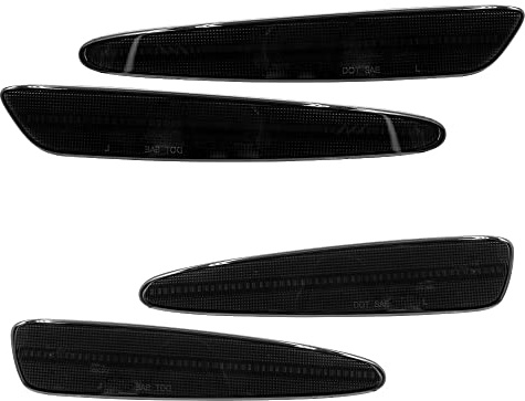 NSLUMO Seitenmarkierungsleuchten für C/hevrolet Corvette C6 für | LED-Seitenmarkierungsleuchten für C/hevrolet Chevy Corvette C6 2005-2013 4Pcs Kfz-Ersatzleuchten OEM GM2551196