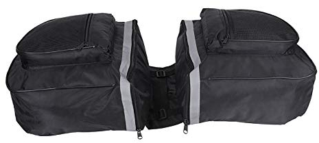 Nimomo 25L Fahrradtasche Langlebige Fahrradträgertasche Wasserdicht Mountain Road Fahrrad Fahrradträger Rücksitz Heckträger Kofferraum Doppelpacktasche
