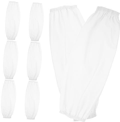Uonlytech 4 Paia Manicotti Impermeabili Antiolio Riutilizzabili Per Cucina E Pulizia Braccia Protezione Copribraccia Per Cuoco Maniche Lunghe Ergonomiche Morbide E Resistenti