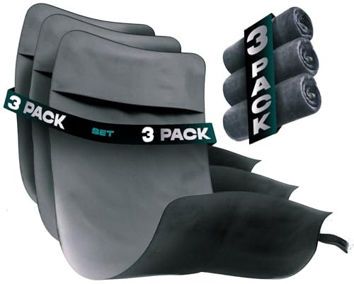 Uonel Industry Set de 3 Toallas de Gimnasio - Para Hombre y Mujer - Toalla Deportiva y de Ducha