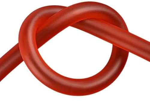 Accessories 10ft 3/16x5/16 Petrol Fuel Gas Line Pipe Hose for Trimmer Chainsaw Lawn Mower Red Plastic