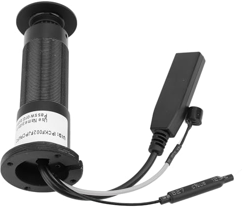 GOWENIC Telecamera per Spioncino Intelligente HD 1080P, Spioncino Digitale con Monitoraggio Remoto WiFi, Allarme di Rilevamento del Movimento, Citofono Bidirezionale in Tempo Reale,