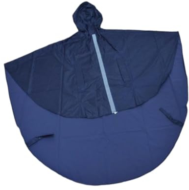 Fenteer Rollstuhl-Poncho-Regenschutzumhang, universeller Ganzkörperschutz für tragbare Outdoor-Aktivitäten auf Reisen, Rollstuhl-Regenschutz