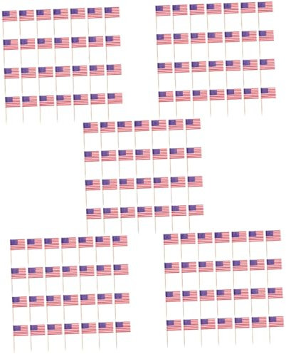 CAXUSD 1000piezas Banderitas Decorativas para Adornos De Fiesta Banderas De Países Celebraciones y Eventos Temáticos