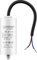 Condensateur 40 uF pour Moteur Monophasé - Utilisation pour Kärcher, Pompe de Piscine, Porte de Garage - 425V/450V/475V - Condensateur de Démarrage/Permanent avec Câble