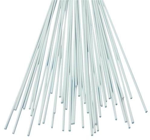 DryiC Kunststoff Schweißstäbe Schweißdraht Verschweißen PVC-Material Zum Schweißen Von Geräten, Verschiedene Spezifikationen, Weiß,Single 3mm
