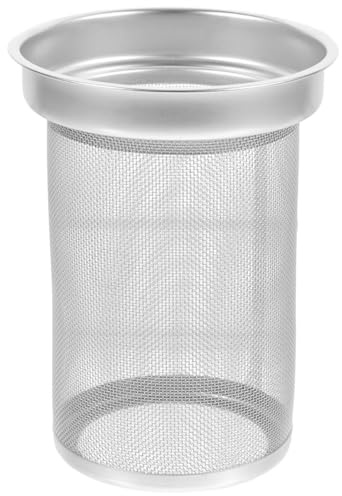 NUOBESTY Stainless Steel Tea Filter Mesh Strainer Replacement Insert for Teapots 3.54 Inch Metal Infuser for Loose Leaf Tea Brewing at Home