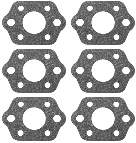 Briny River Lot de 6pcs Joints de Carburateur pour Tondeuse à Gazon Joint d'admission d'air Compatible avec Stihl 017 018 MS170 MS180 021 023 025 MS210 MS230 MS250 Gris