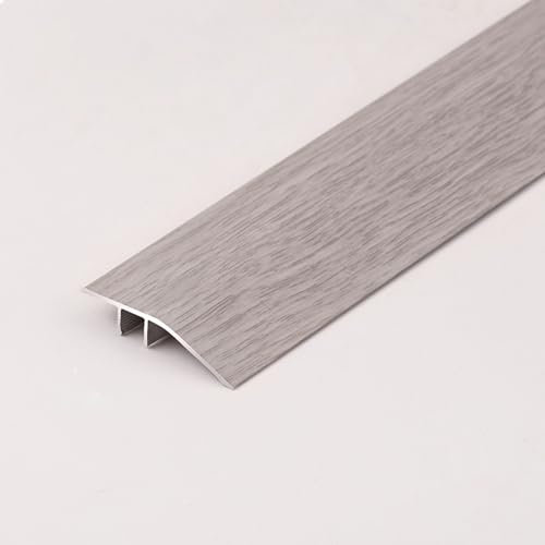 SnamicE Türübergangsleiste für Rollstühle, Schwellenreduzierer aus Metall mit Holzmaserung für Teppich zu Zement/Holzboden zu Fliesen/unebene Böden, 25 31 36 45 59 65, EW 4,E-W 42MM - 41in/104.1cm