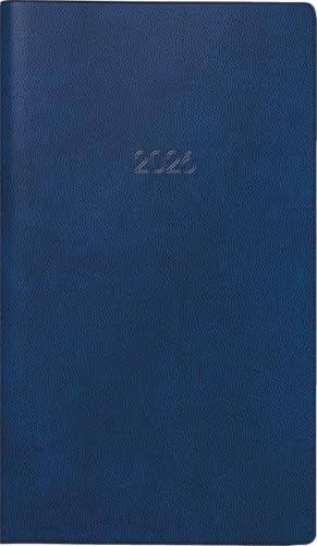 Brunnen fickkalender mod. 746 2026 | A6, plast, mörkblå
