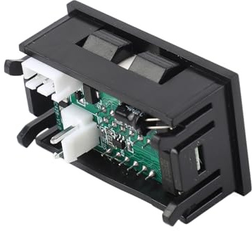 Acouto Voltmetro Digitale Amperometro a 4 Cifre LED Display Visualizza Corrente Controllo Tester DC 0? 200v 10A può Entrambi Testare il Tempo di Corrente Reale è Accuratezza La Tensione con