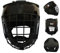 Bout3® Boxen Kopfschutz Krav MAGA Helm für MMA Muay Thai Kickboxen UFC Sparring-Training Kampfsport Taekwondo Thaiboxen. kopfschutz Gitter Kopfbedeckung (Schwarz, L/XL)