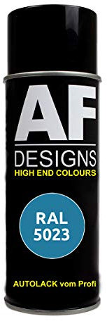 Alex Flittner Designs RAL Lackspray Autolack Sprühdose Spraydose RAL5023 FERNBLAU matt