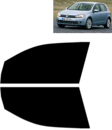 Passgenaue Tönungsfolie für Golf VI 5-Türen 2008-2011 - Vordere Seitenscheiben (20% Schwarz)