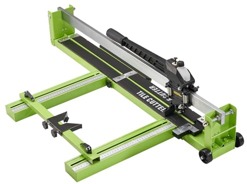 VEVOR Fliesenschneider Fliesenschneidermaschine Präzision Fliesen Maschine Stahl Schnittbreite Min. 35 mm/Max.800 mm, Max. Schnittdicke 6-15 mm, Infrarot-Laser Positionierung, Keramik, Porzellan
