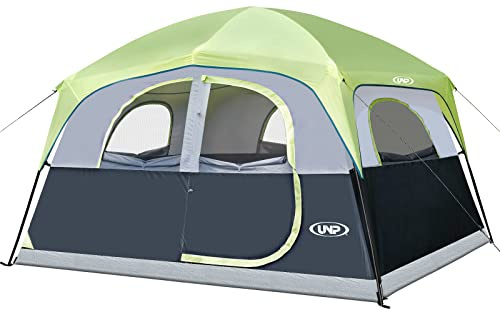 UNP Tienda Familiar para 5-6 Personas, con Altura de pie, Carpa Familiar, 300 x 270 x 200 cm