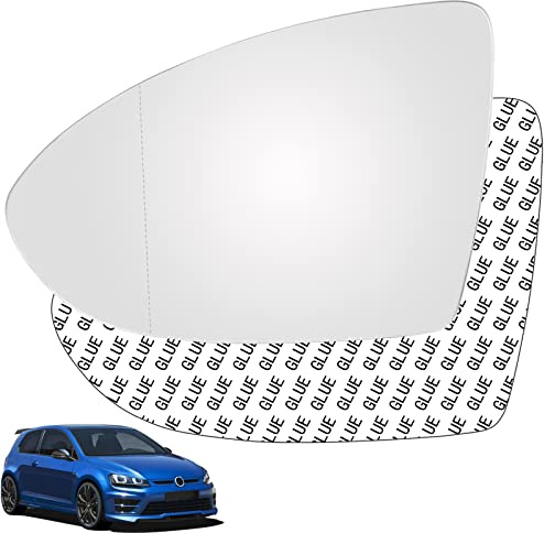 AUTOXBERT Fit For VW Golf MK7/MK7.5 2012-2021 Wing Mirror Glass Left Side Convex Anti Blind
