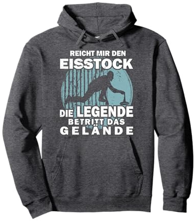 Reicht mir den Eisstock Stockschützen Pullover Hoodie