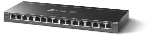 TP-Link TL-SG116P 16-portars Gigabit Desktop Switch med 16-portars PoE+