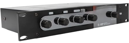 Sound-Mixer-Effektor, Übertragung, Unabhängige Mikrofon-Hall-Steuerung, 6,5-mm-Sound-Eingang, Soundquellen-Umschalter für Karaoke (EU-Stecker)