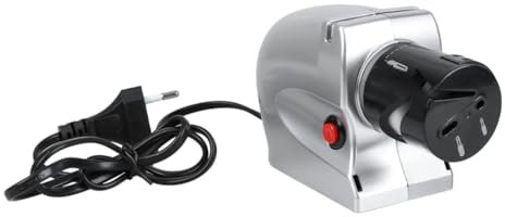 COLLBATH Aiguiseur Électrique Multifonction Compact 220-240v Pour Couteaux Et Ciseaux, Système D'affûtage Rapide, Léger Et Facile à Ranger, Usage La Cuisine Et Maison