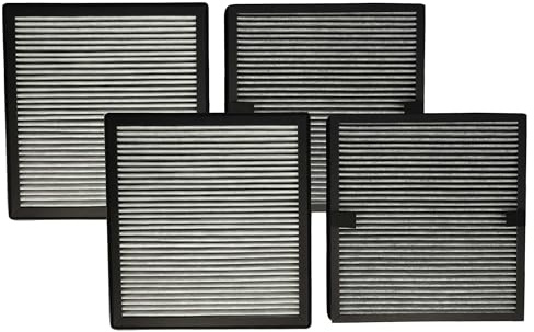 vhbw 4-teiliges Filter-Set kompatibel mit Ideal AP25 Luftreiniger | HEPA-Filter, Aktivkohlefilter