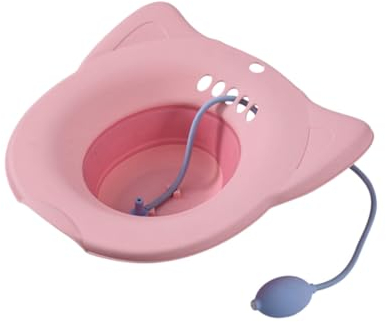 GOOHOCHY Premium Faltbares Sitzbad Mit Rutschfestem Für Postpartale Pflege Ergonomisches Design Für Ältere Und Mobilitätseingeschränkte Personen Robustes Leicht Zu Reinigendes Sitzbad Für b