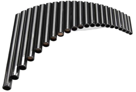PanFlute 22 Rohre ABS Panflöte G-Taste Rechts/Links Hand Schwarz Farbe Musikinstrumente Stimmbare Flauta Xiao(R)