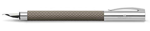 Faber-Castell 147053 - Füller Ambition OpArt Black Sand, Federstärke B