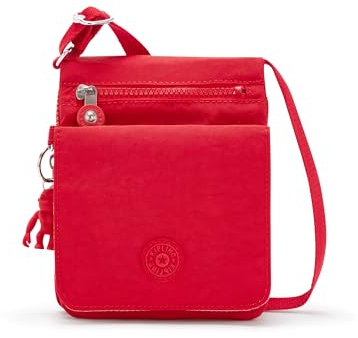 Kipling NEW ELDORADO Kleine Umhängetasche, Red Rouge (Rot)