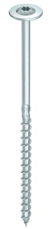 HECO-TOPIX-plus 8,0 x 240, Tellerkopf XL, T-Drive, TG, A2K 50 Stk