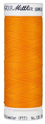 Mettler SERAFLEX elastischer Nähfaden 130 m orange Fb. 0122