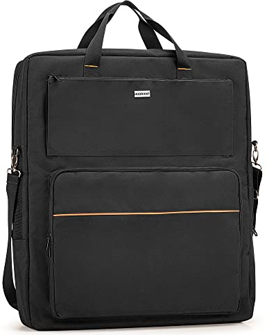 HODRANT Sac pour Panneau Solaire | Housse de Transport pour Panneaux Solaires avec Poche et Bandoulière, étui de Voyage Double épaisseur pour 2 Panneaux