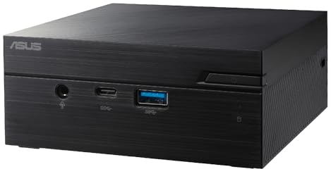 ASUS Mini-PC PN51-S1-B5325AD Mini Desktop-PC (AMD Ryzen 5 5500U, 8 GB DDR4, 256 GB SSD, Radeon Vega Graphics, Windows 11 Pro) - Schwarz