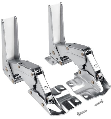 Kühlschrank Scharnier Türscharnier Geeignet für Bosch Siemens Miele AEG Neff Gaggenau 00481147 481147, AEG Electrolux 407131425/8 Miele 5546050 Gefrierschrank Einbau Kühlschrank Beschlag