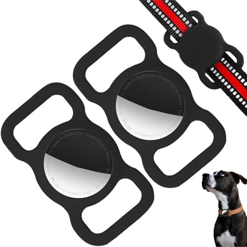 Kompatibel mit Airtag Katzenhalsband,Reflektierend GPS Leichte Tracker Katzenhalsbänder mit Hülle,Tag Air Halsband Katze,Katzenhalsband Halter,Schnellverschluss,wasserdichte Schutzhülle