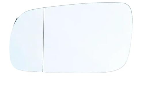 Außenspiegel Für VW Für Golf 4 Für Jetta MK4 Für Passat B5 Für Bora 1997-2009 Auto Seite Beheizte Rückspiegel Glas Links & Rechts Weiß & Blau Außenspiegel Spiegelglas(White Left)