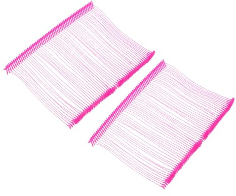 QUARKZMAN 2000 Stück Etikettierpistole Heftfäden Sicherheitsfäden, 75mm Standard für Etikettierpistolen, für Kleidung Etikettierung und Textil Karton Tag (Rosenrot)