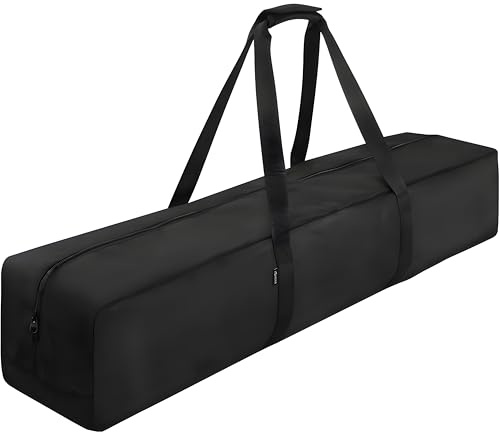 Shengruili 150x20cm Sac de Transport pour trépied,Sac à Main de Transport pour Micro,Light Stand Holdall Kit Universel,Accessoires de Photographie sur trépied,Sac de Rangement avec Cordon de Serrage