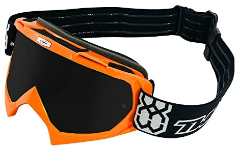 TWO-X Cross-Brille - Motocross-Brille - Kratzfeste Motorrad-Brille - Enduro & Downhill - Modell Race