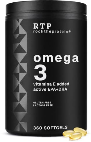 Omega 3 Olio Di Pesce 2000 mg con Vitamina E RTP - 360 Softgel