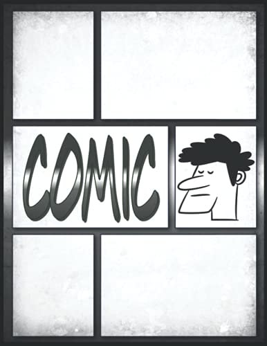 Comic Workshop Gesichter Zeichnen Lernen: Leeres Comic-Buch zum Erstellen eigener Comics für Teenager, Kinder und Erwachsene mit 100 verschiedenen Vorlagen | Dra
